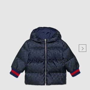 Reversible baby gucci coat